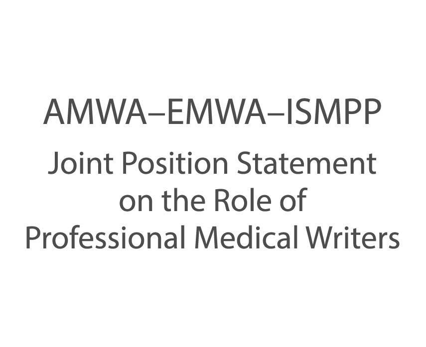 ThinkSCIENCE はAMWA-EMWA-ISMPP共同声明を支持し、公式に翻訳しました