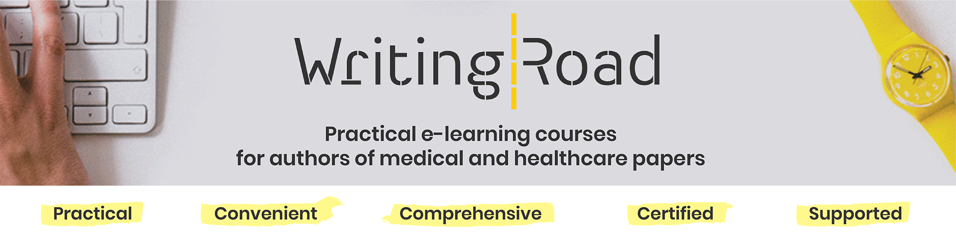 Practical e-learning courses for medicine and healthcare